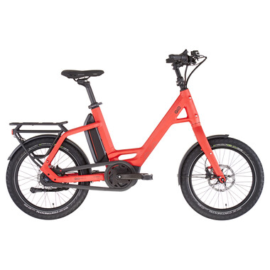 Bicicleta de paseo eléctrica QiO EINS AP-8 WAVE Rojo 2023 0